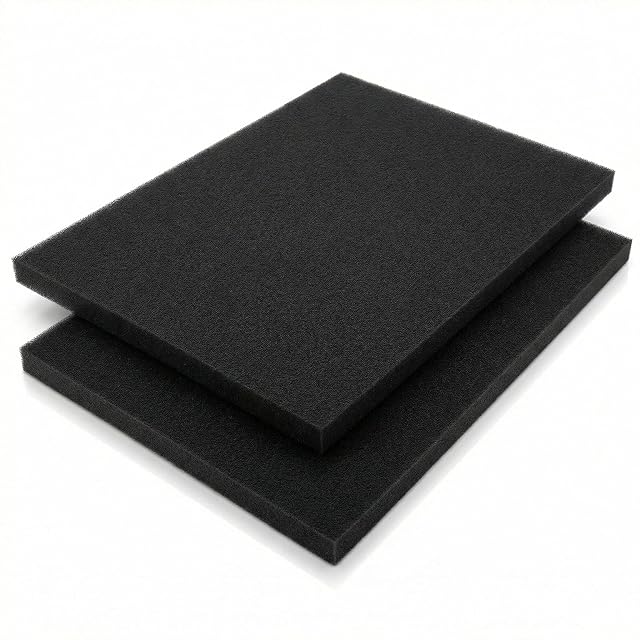 Paire de plaques de mousse filtrante en polyuréthane Sturiz