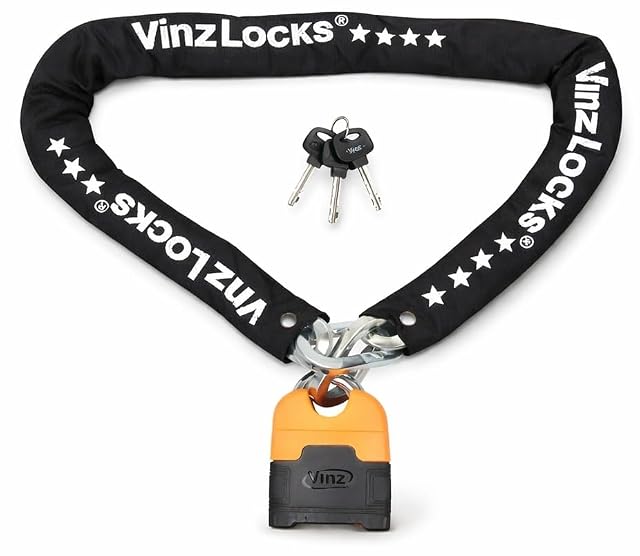 Chaîne antivol VINZ Makalu certifiée ART 4 avec gaine nylon