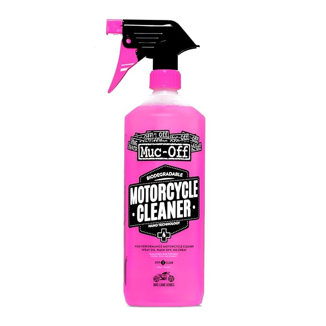 Flacon pulvérisateur d’un litre de nettoyant moto Muc-Off Nano-Tech