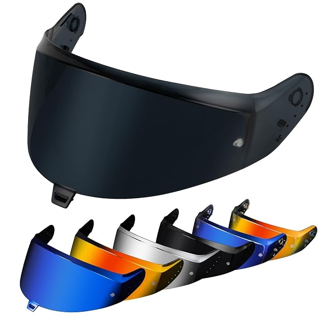 Écran de remplacement foncé PSLER pour casque Shark