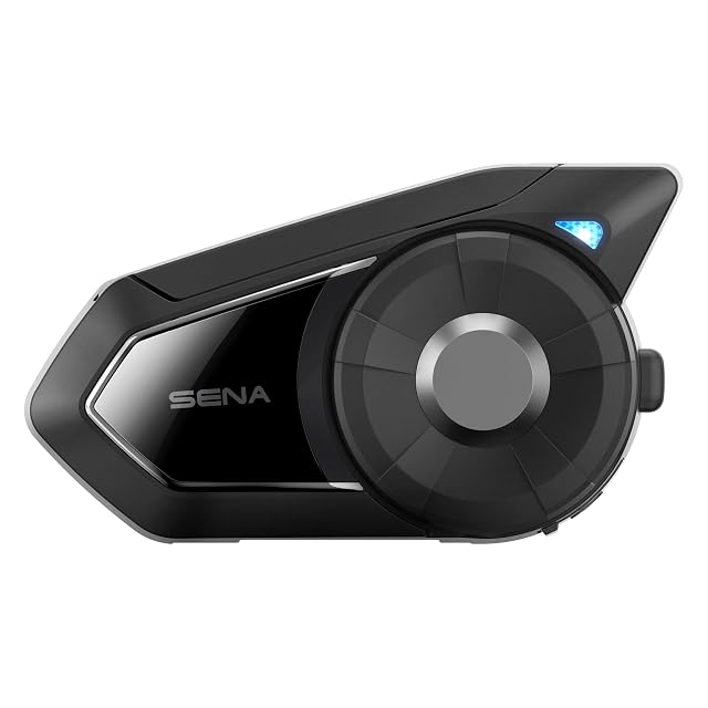 Boîtier d’intercom maillé Sena 30K et sa pince de casque