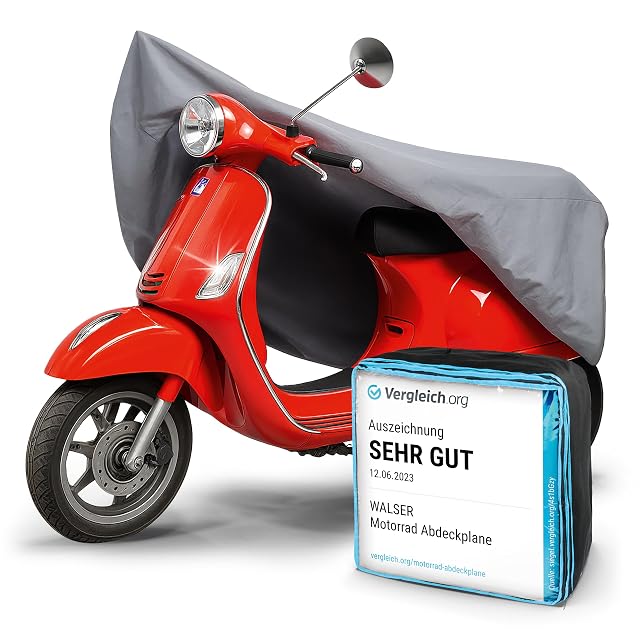 Housse de moto Walser Premium S grise