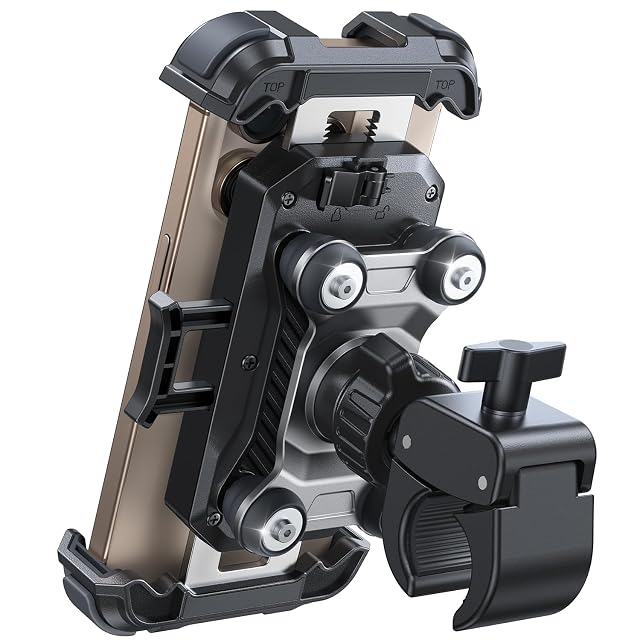 Support de téléphone moto JOYROOM avec amortisseur pneumatique