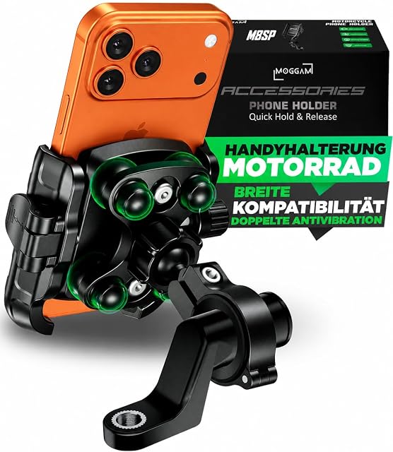 Support de téléphone moto antivibratoire MOGGAM PH00
